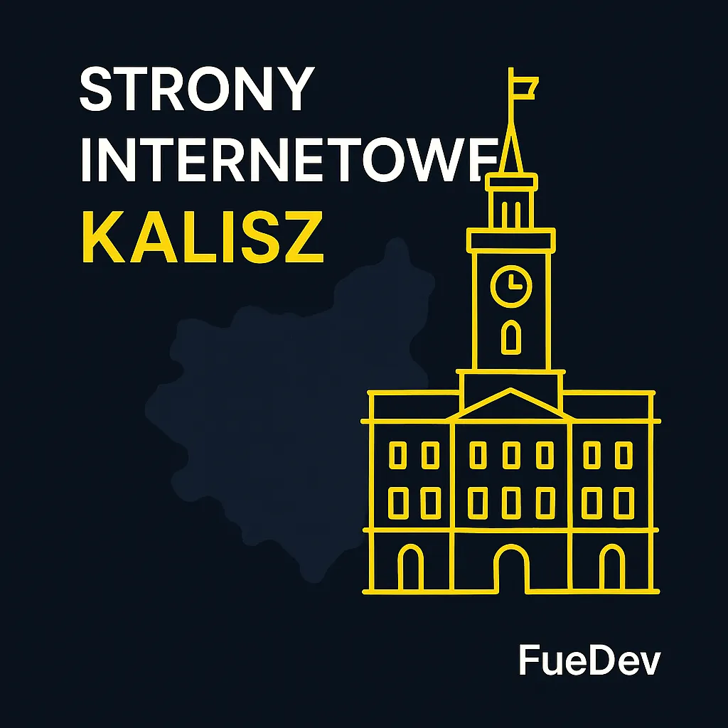 Strony internetowe Kalisz – profesjonalne tworzenie stron www dla lokalnych firm